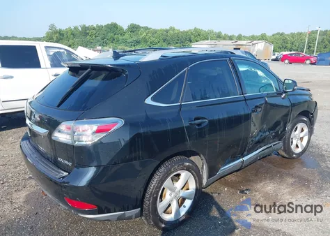 2010 Lexus Rx 350 z USA, uszkodzony, nr VIN 2T2BK1BA0AC027474